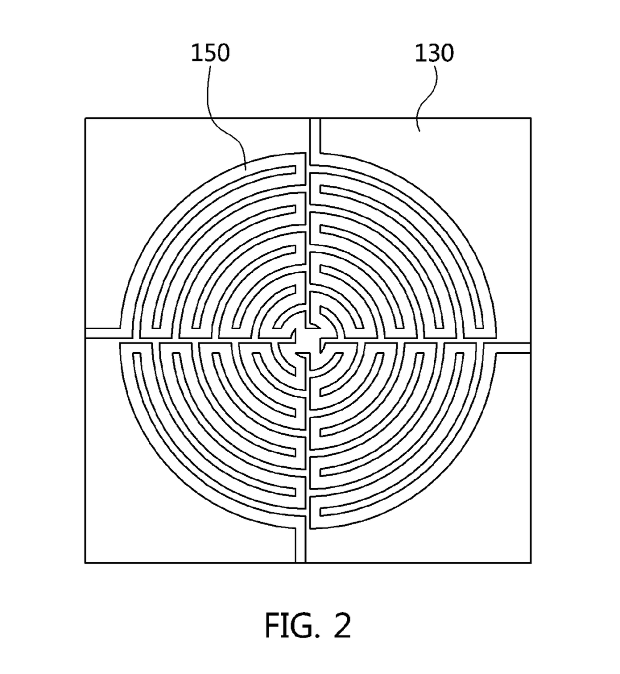 Electromagnetic bandgap structure and method for manufacturing the same