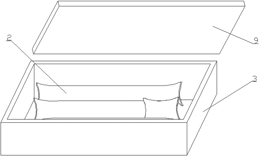 Fresh oxygenated packaging device and using method thereof