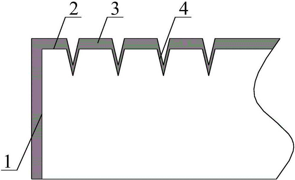 Micro-texture ZrVSiN self-adaptive coated cutting tool and preparation process thereof