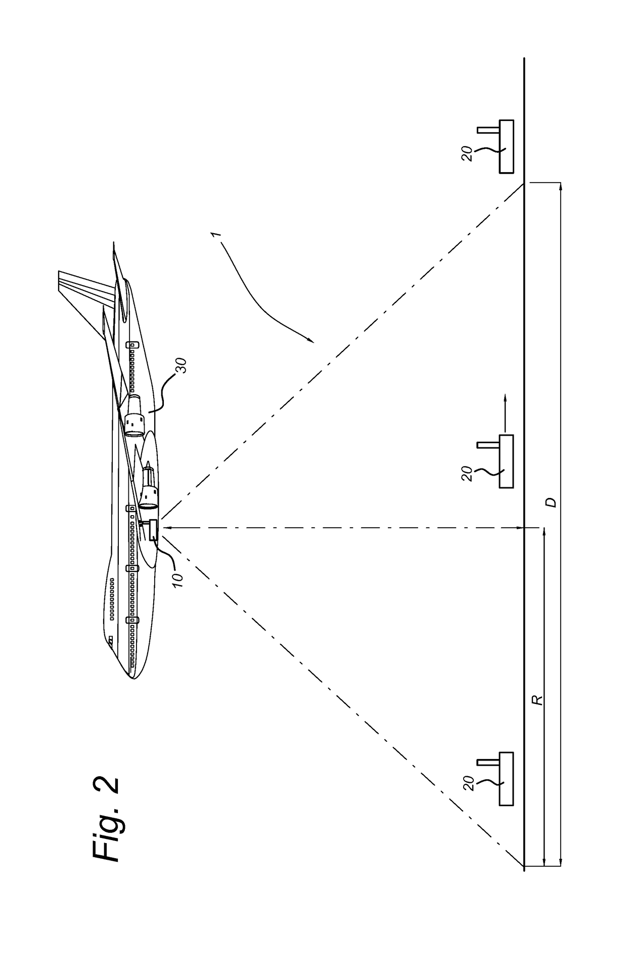 Method for creating a constellation of electronic devices for providing optical or radio-frequency operations on a predetermined geographical area, and a system of such a constellation of electronic devices