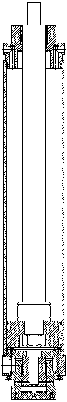 Pneumatic device for pneumatic type horizontal impact table