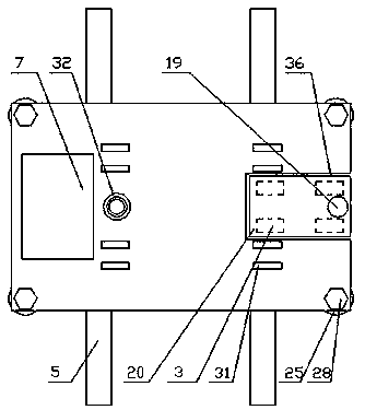 An electric maintenance lifting platform