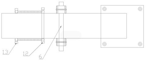 Ground wire connecting device of vertical rod welding machine