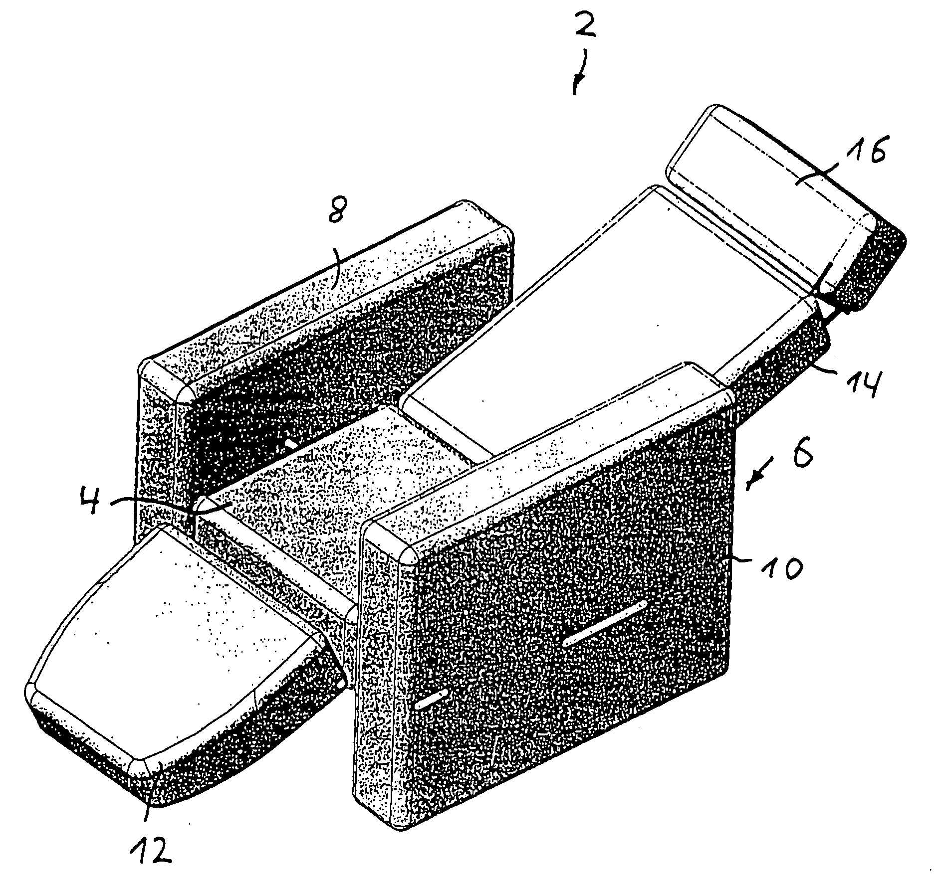 Drive for furniture for adjusting a first furniture part in relation to a second part