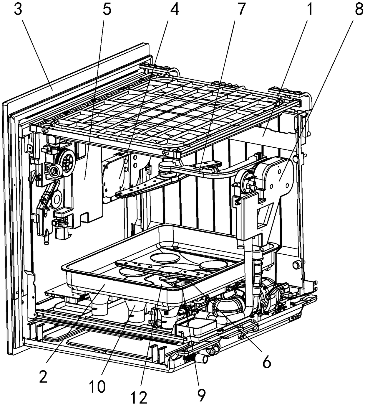 Ultrasonic dishwasher