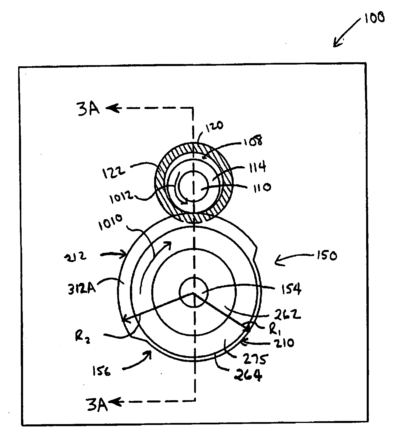 Compliant embosser assembly