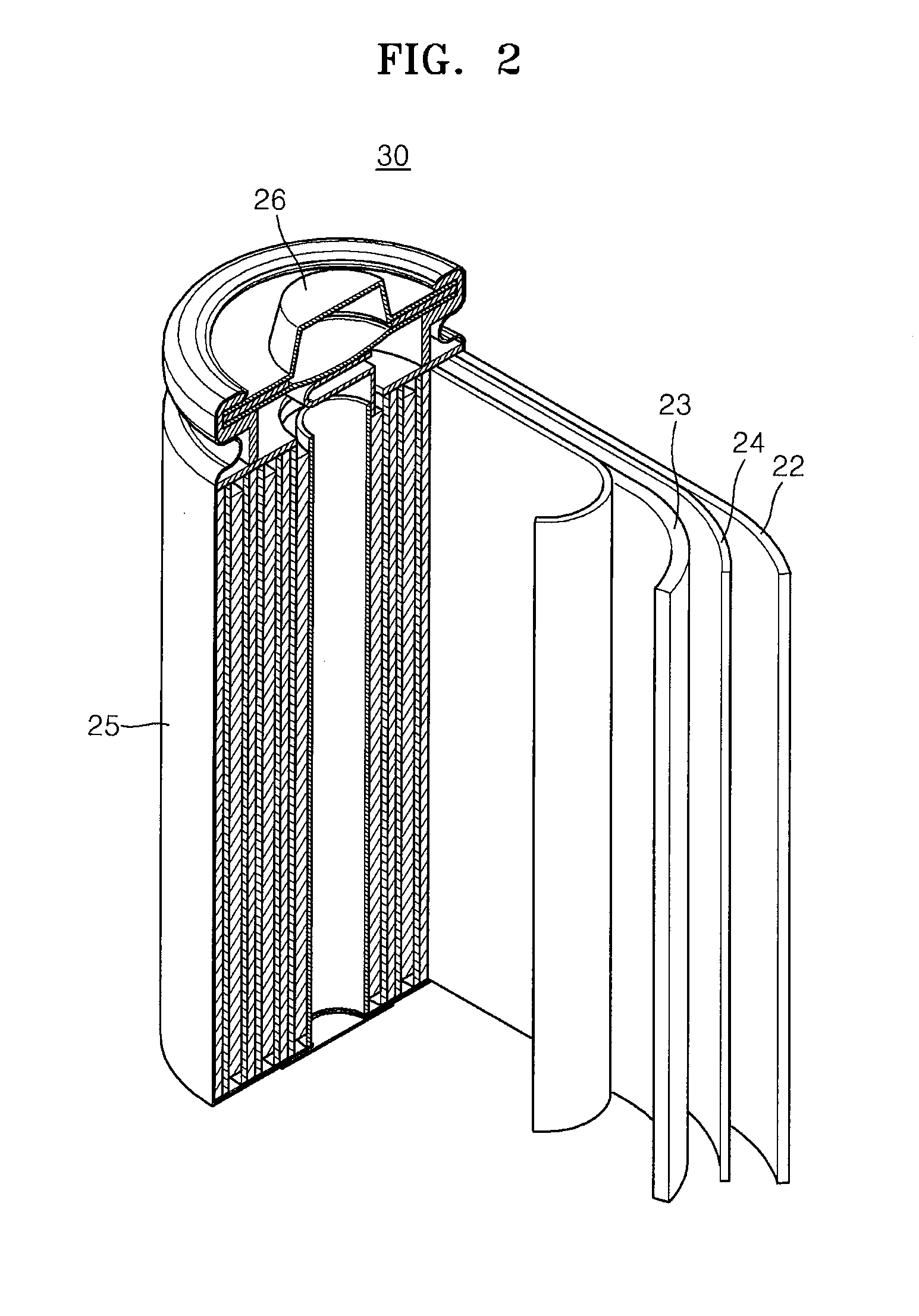 Negative active material and lithium battery containing the negative active material