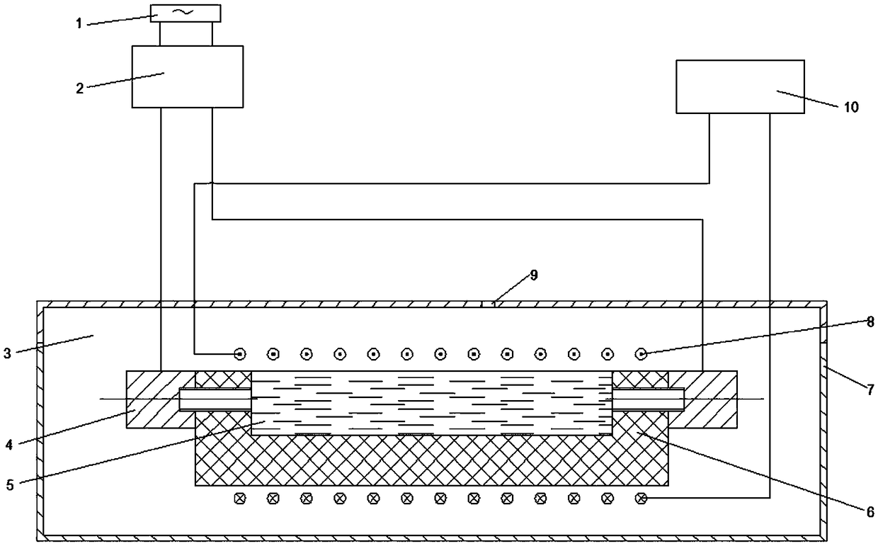 Preparation method of copper and iron immiscible alloy