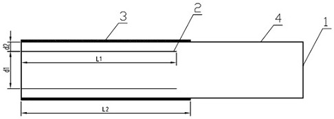 Resonance structure and silencer composed of resonance structure