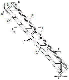 A personnel transport vehicle for expanding and excavating an inclined shaft