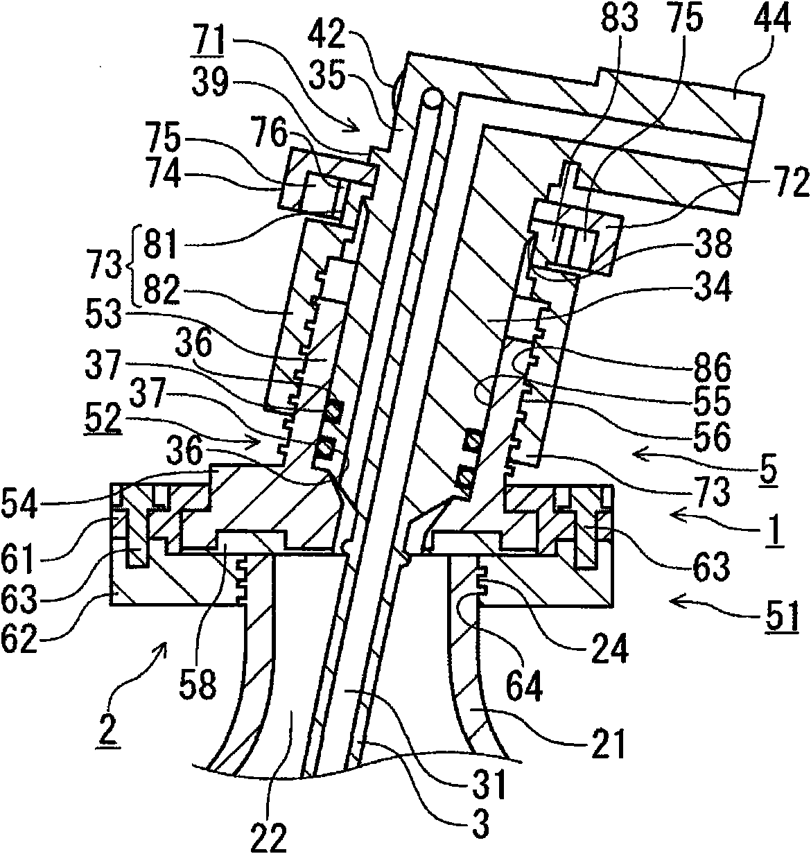 Process liquid feed mechanism