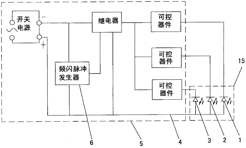 Light-source device for image-identifying system