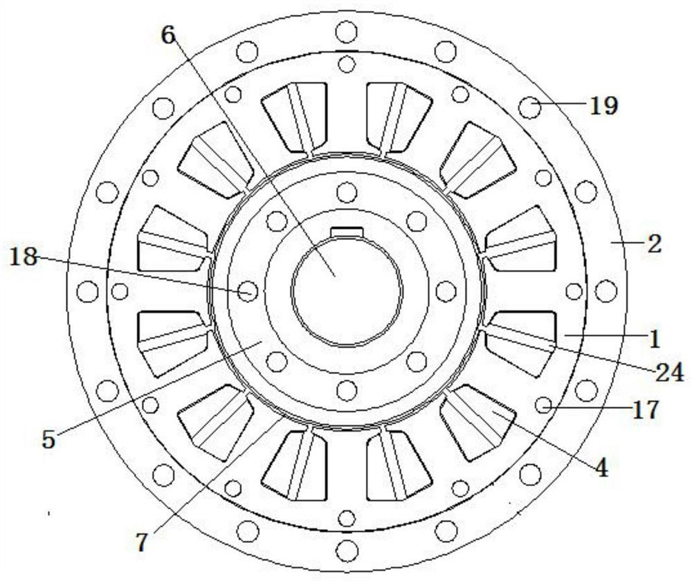 Motor with internal evaporative cooling system