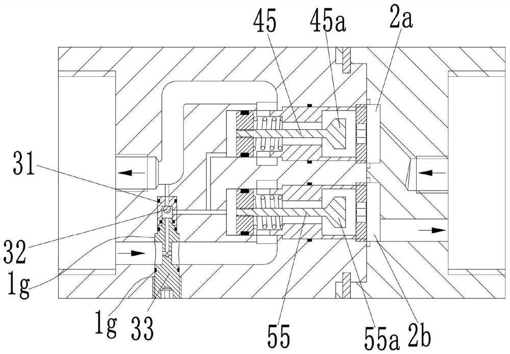 Check valve for downhole double-layer coiled tubings