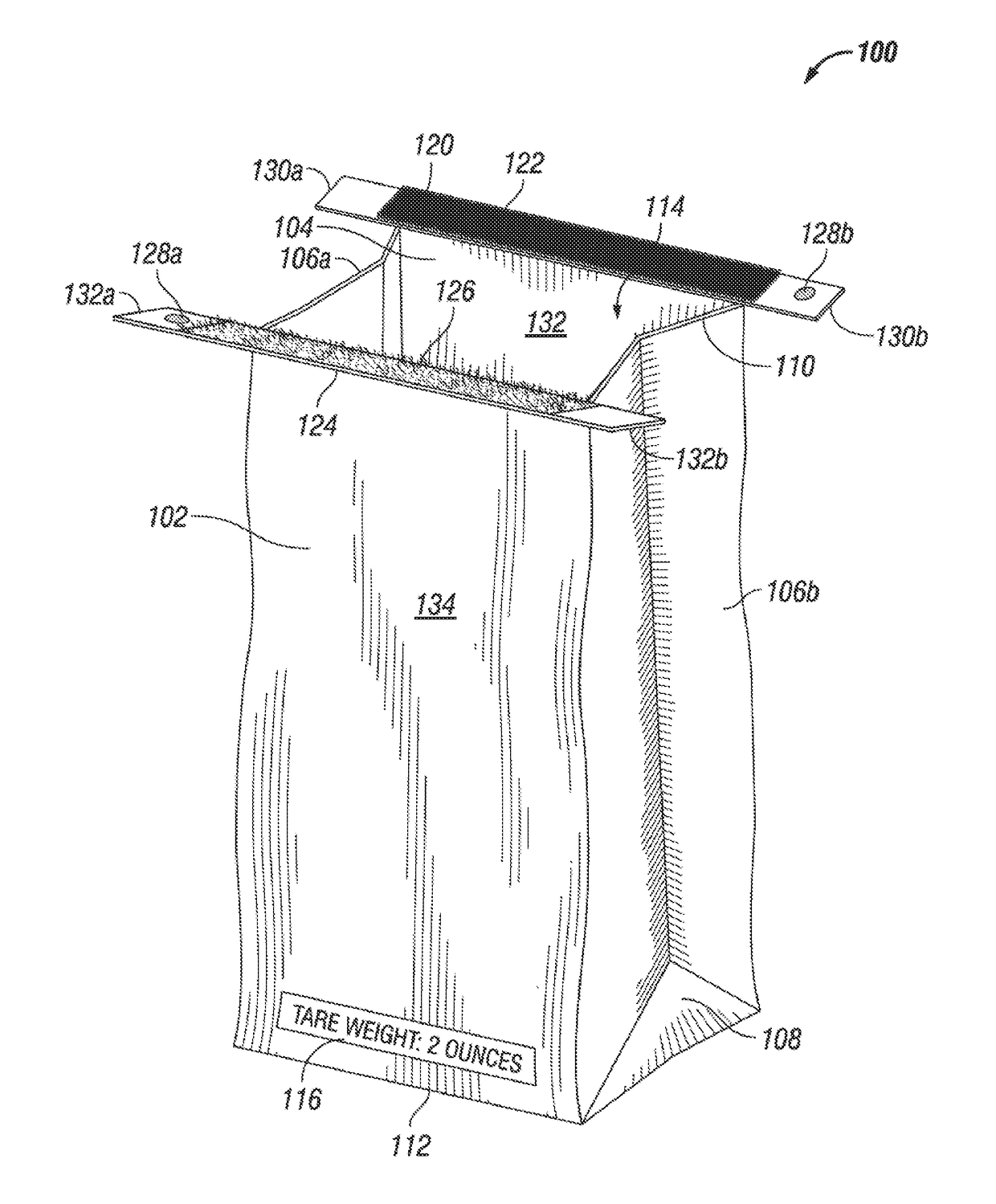 Reusable labeled coffee bean bag and method of operation