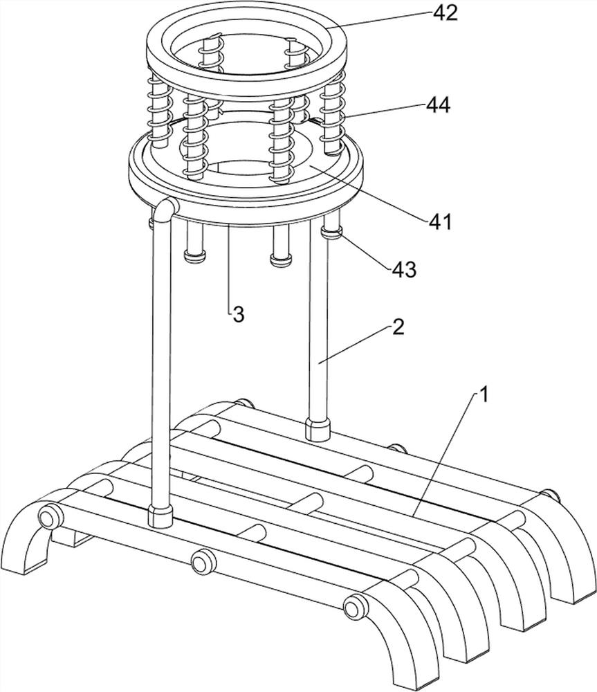 Coffee powder scattering device for making milk tea