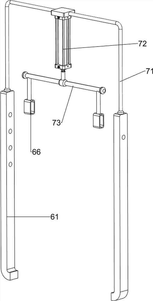 Coffee powder scattering device for making milk tea