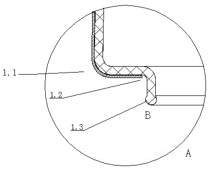 Assembling method for heating anti-explosion glass cup kettle