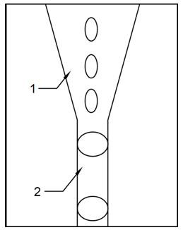 Method of super hydrophobic orbit regulating air bubble division