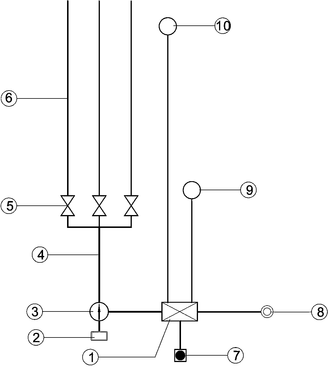 Firefighting water fog screen protection system