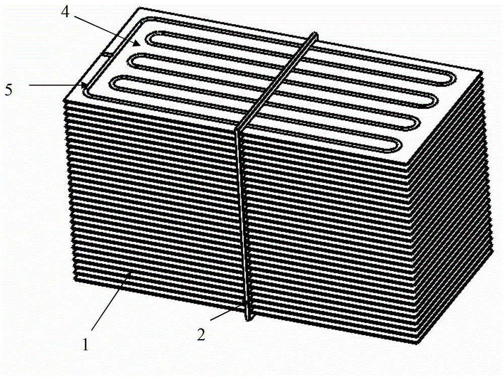 Plate type pulsating heat pipe fresh air heat regenerator