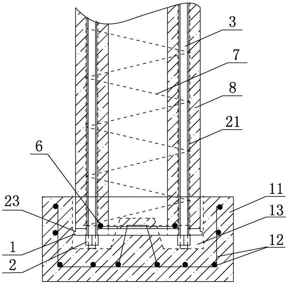 Production technology of high-strength post-tensioned reinforced concrete poles and poles