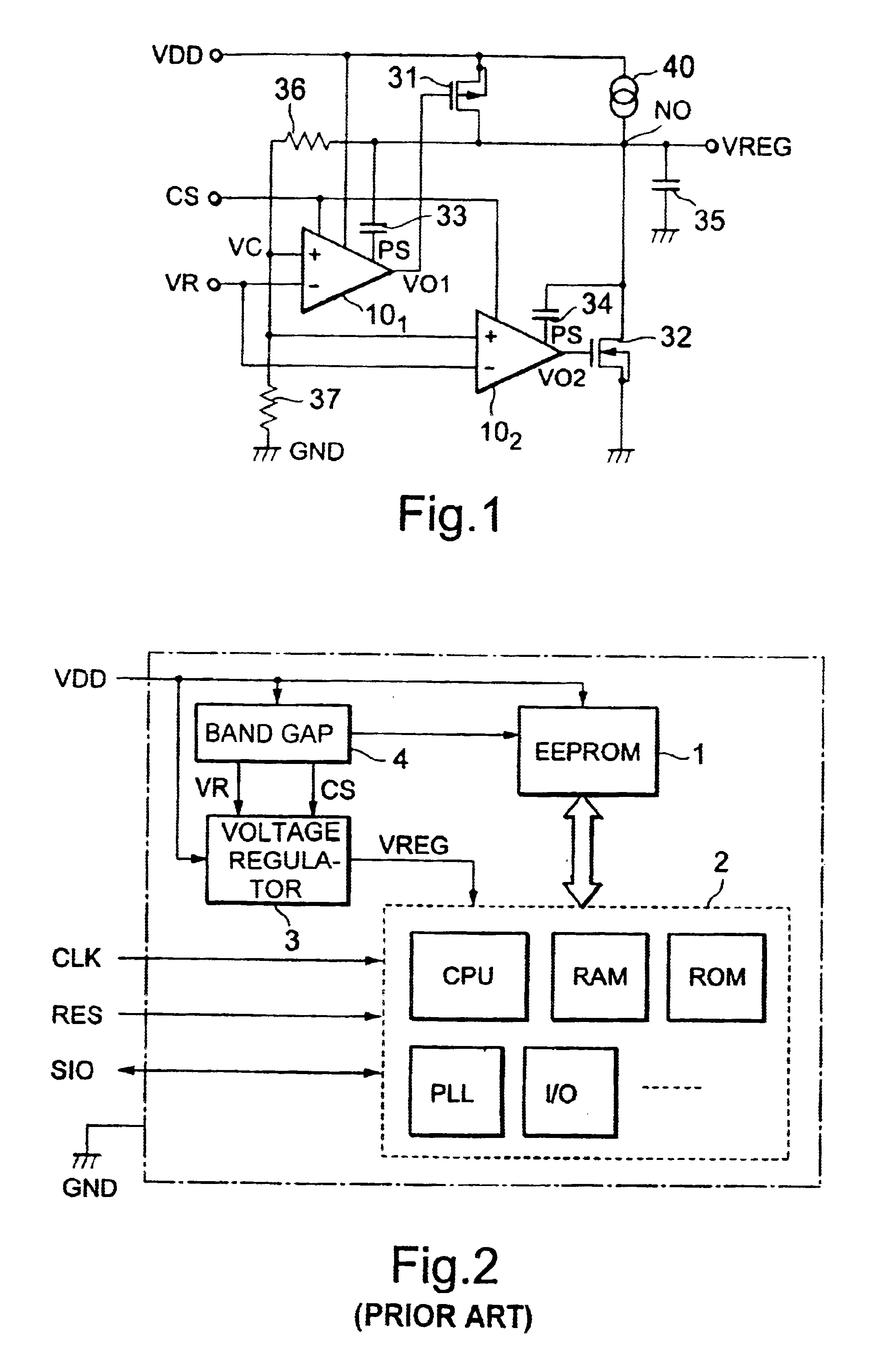 Voltage regulator combining a series type regulator with a shunt type regulator having a constant current source