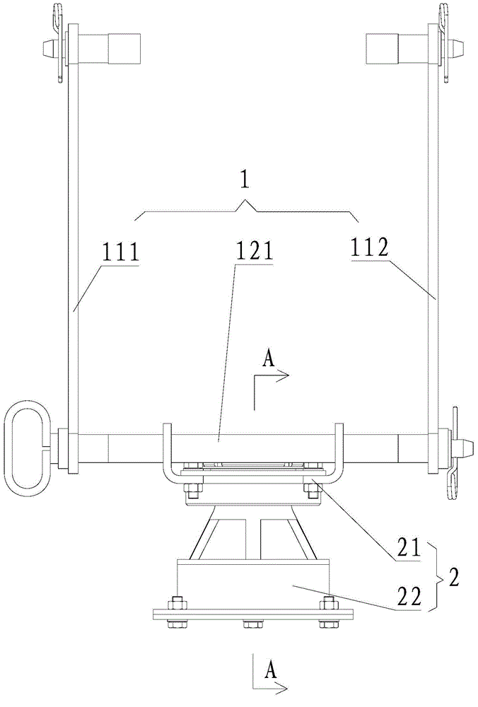 Steel wire rope protection device and rotary drilling rig