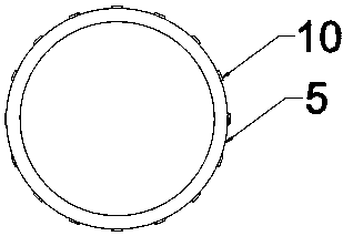 Experimental device and experimental method for testing vibration of completion string of high-yield gas well