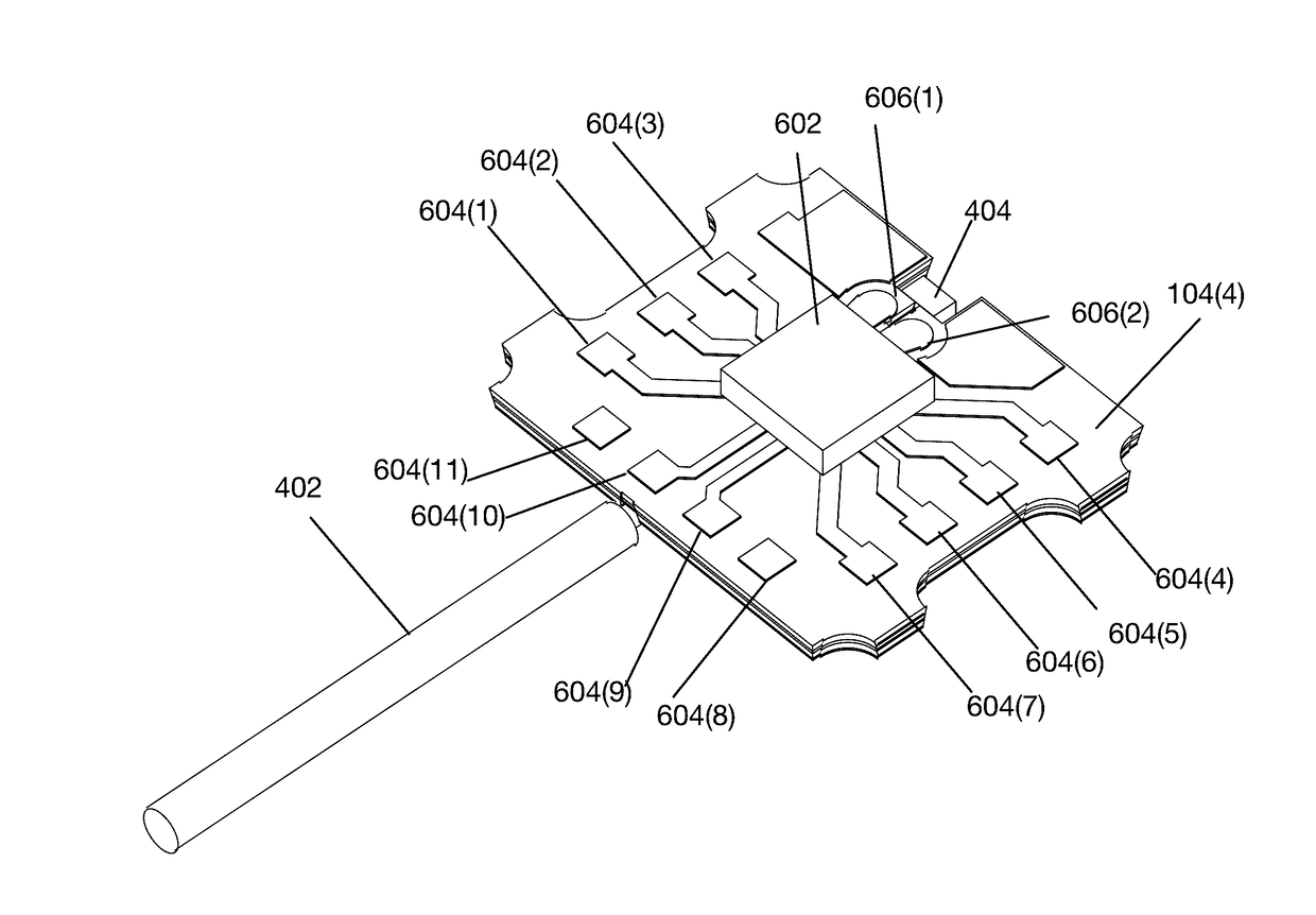 Carrier for mounting optical elements and associated fabrication process