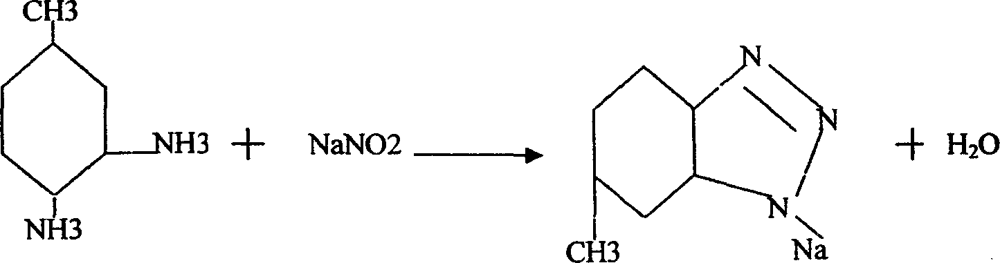 Method for producing 5-methyl benzotriazole