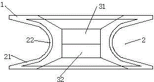 Chain wheel for power transmission system