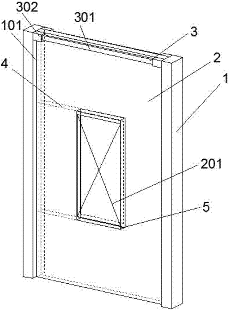 Smart home misjudgment-prevention invisible security window