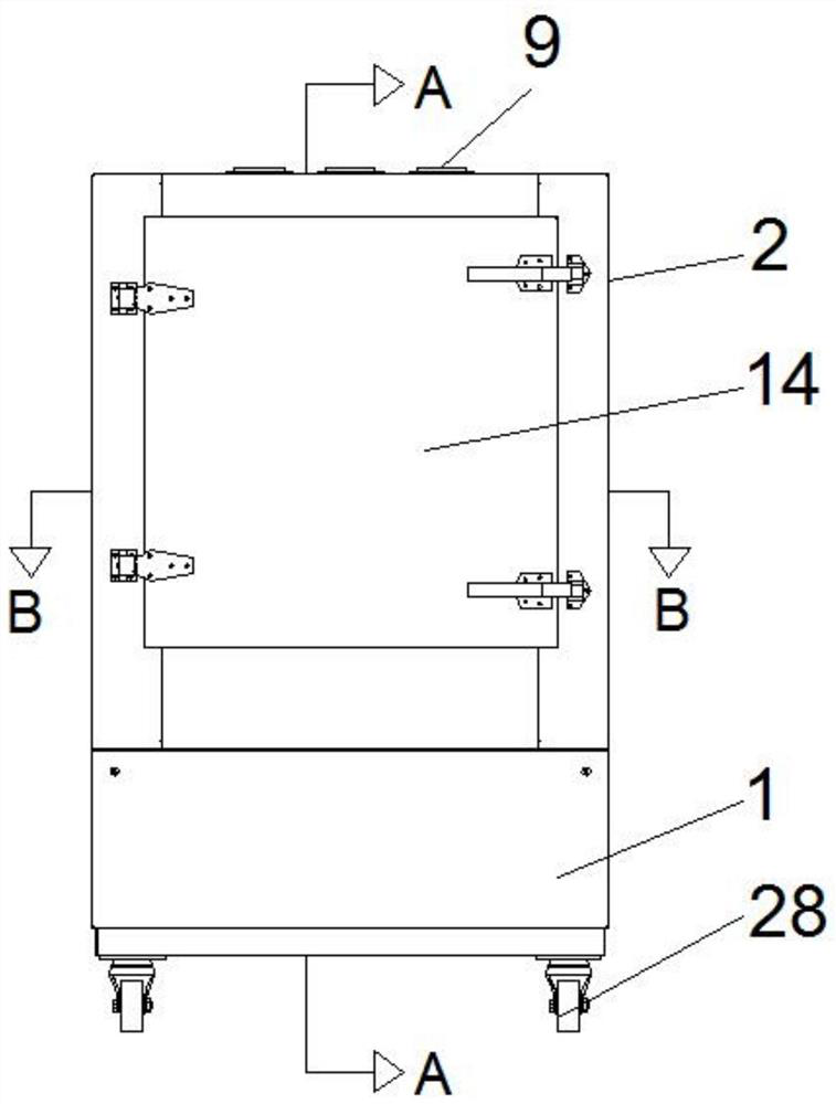 Ultrahigh-uniformity natural ventilation aging test box