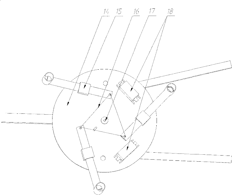 Three-dimensional robot having obstacle detouring function