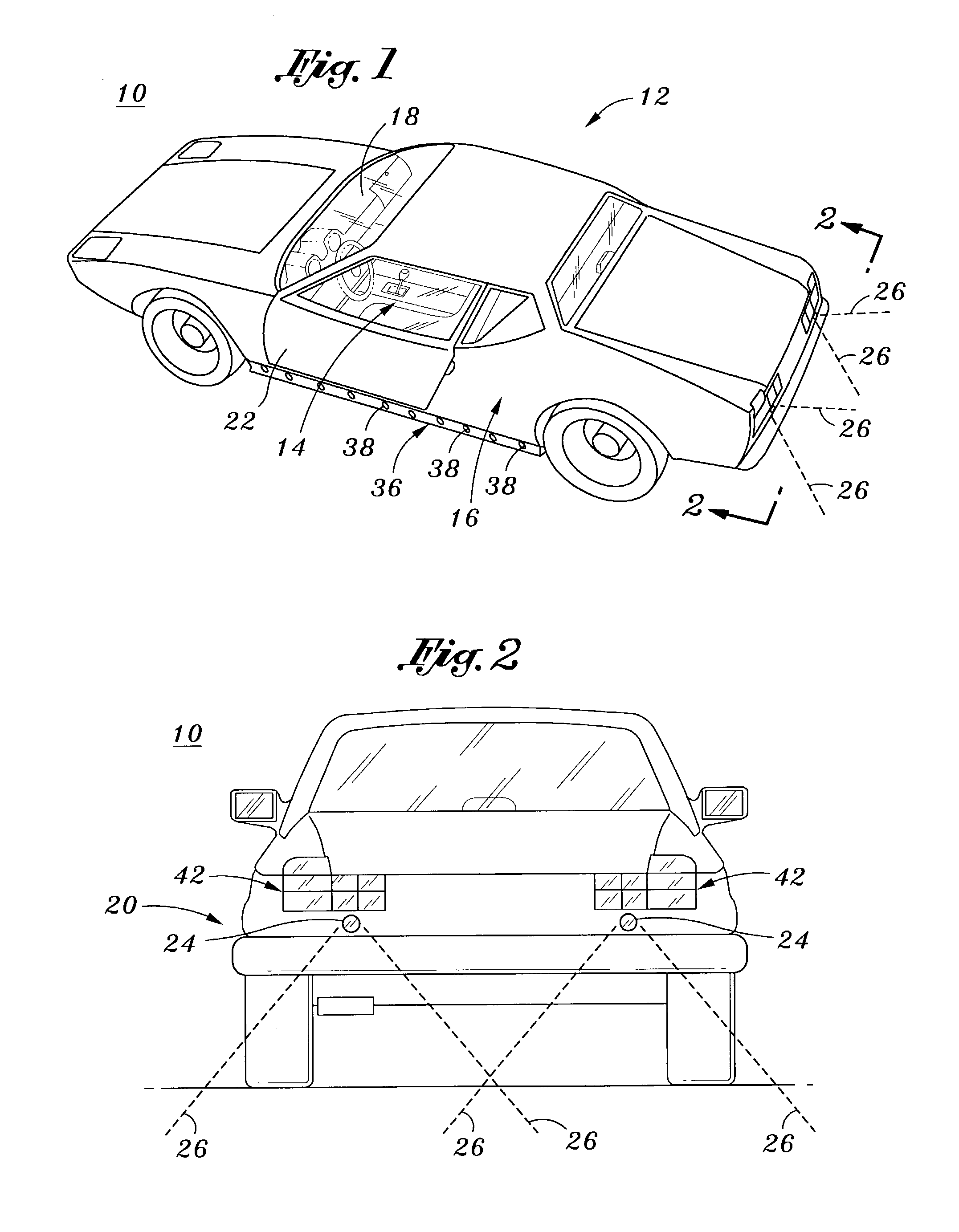 Inclement weather lighting system for vehicles