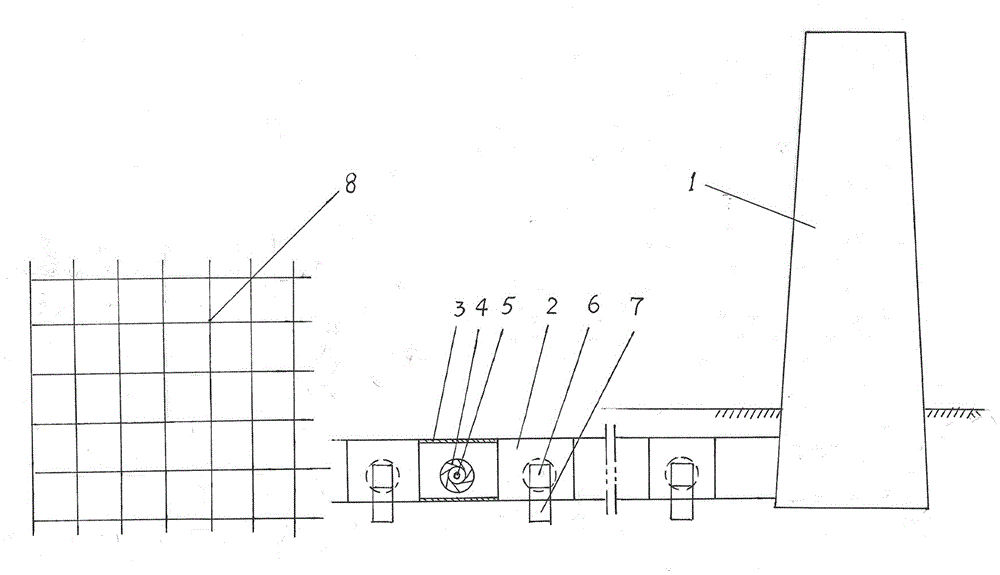 Power source electricity generation method and power source electricity generation device in urban underground rainwater/sewage drainage pipe network