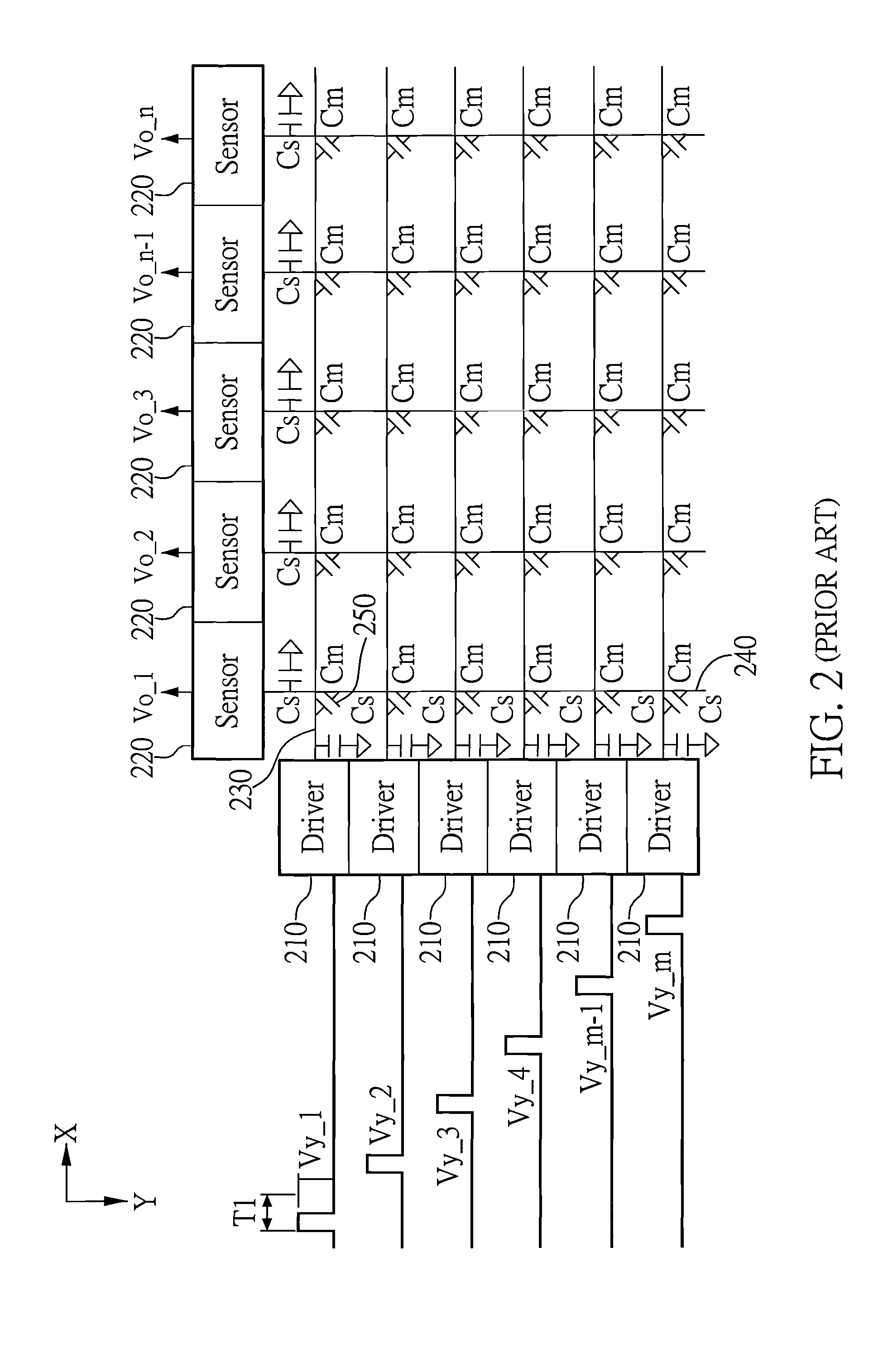 In-cell multi-touch I display panel system