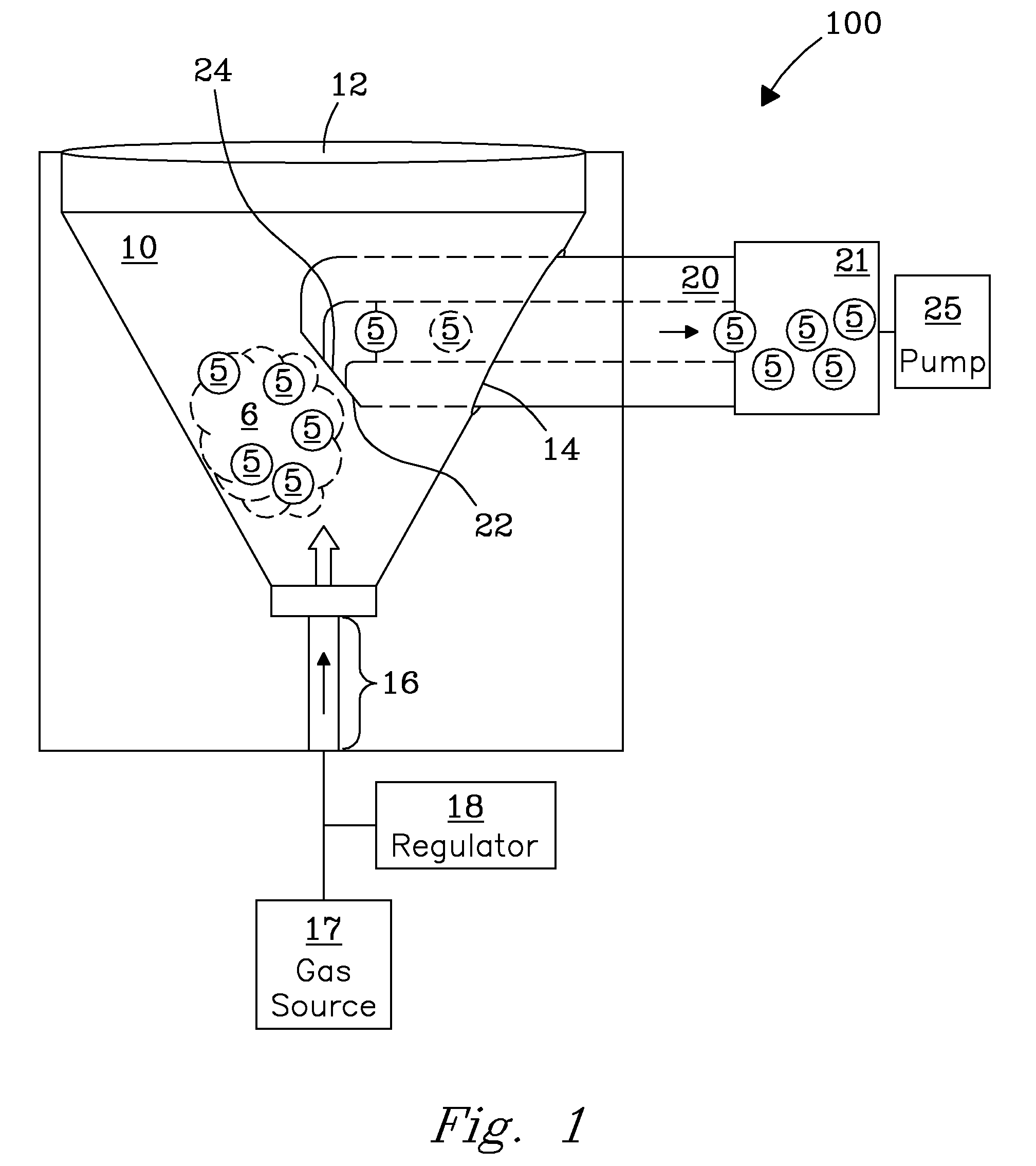 Article separation apparatus and method for unit operations