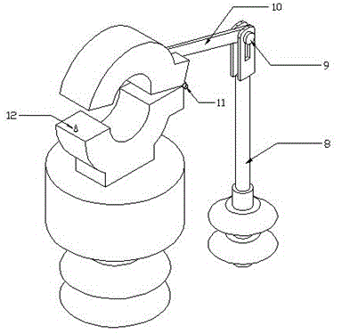 High-voltage live access apparatus for current transformer