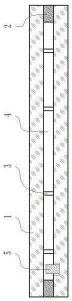 Vacuum glass with getter film