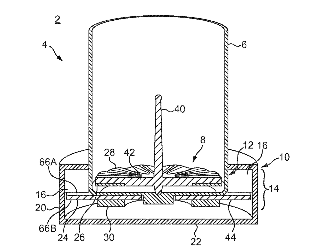 Appliance for foaming beverage or foodstuff