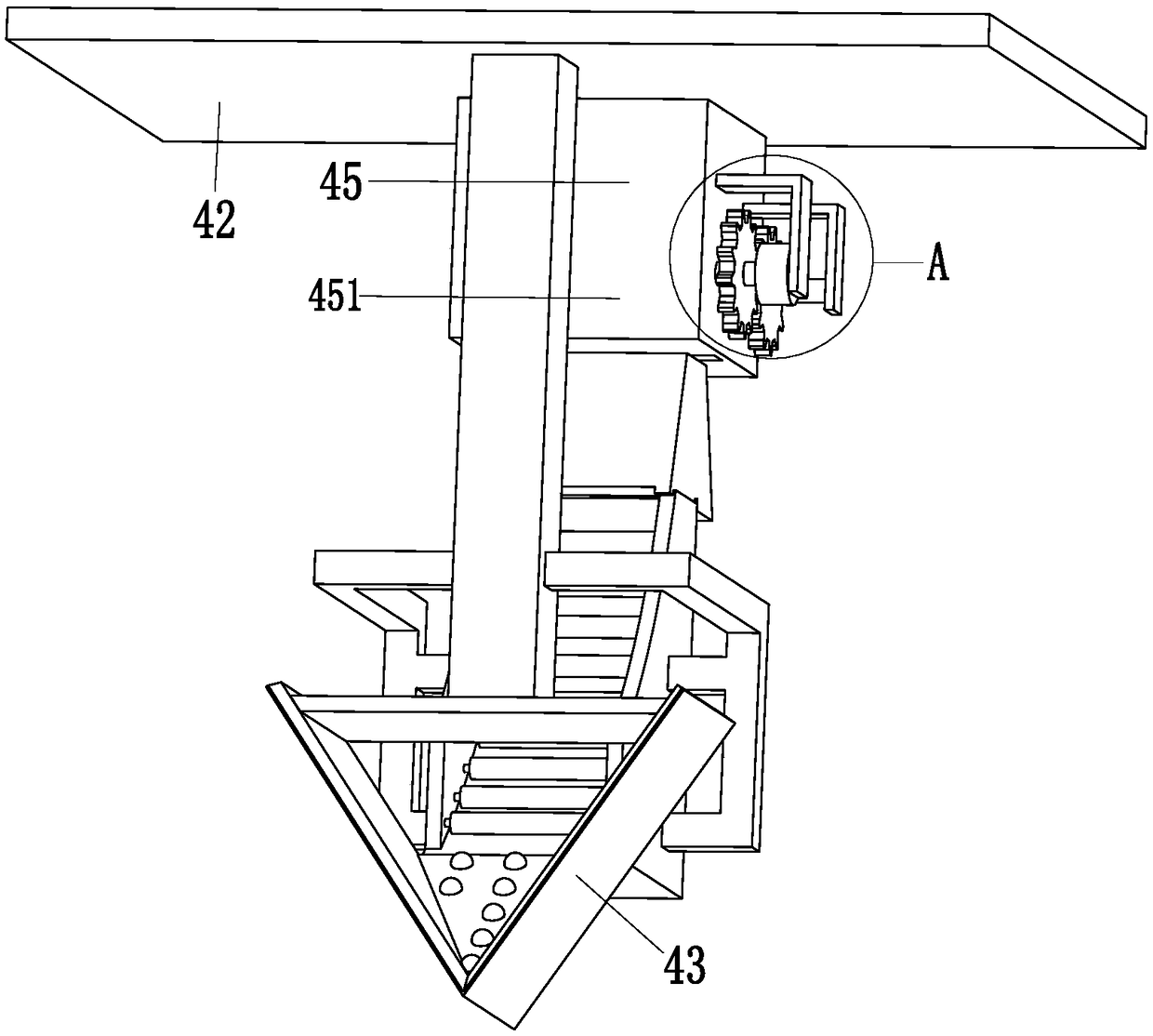 Cutting machine for PVC plastic floor