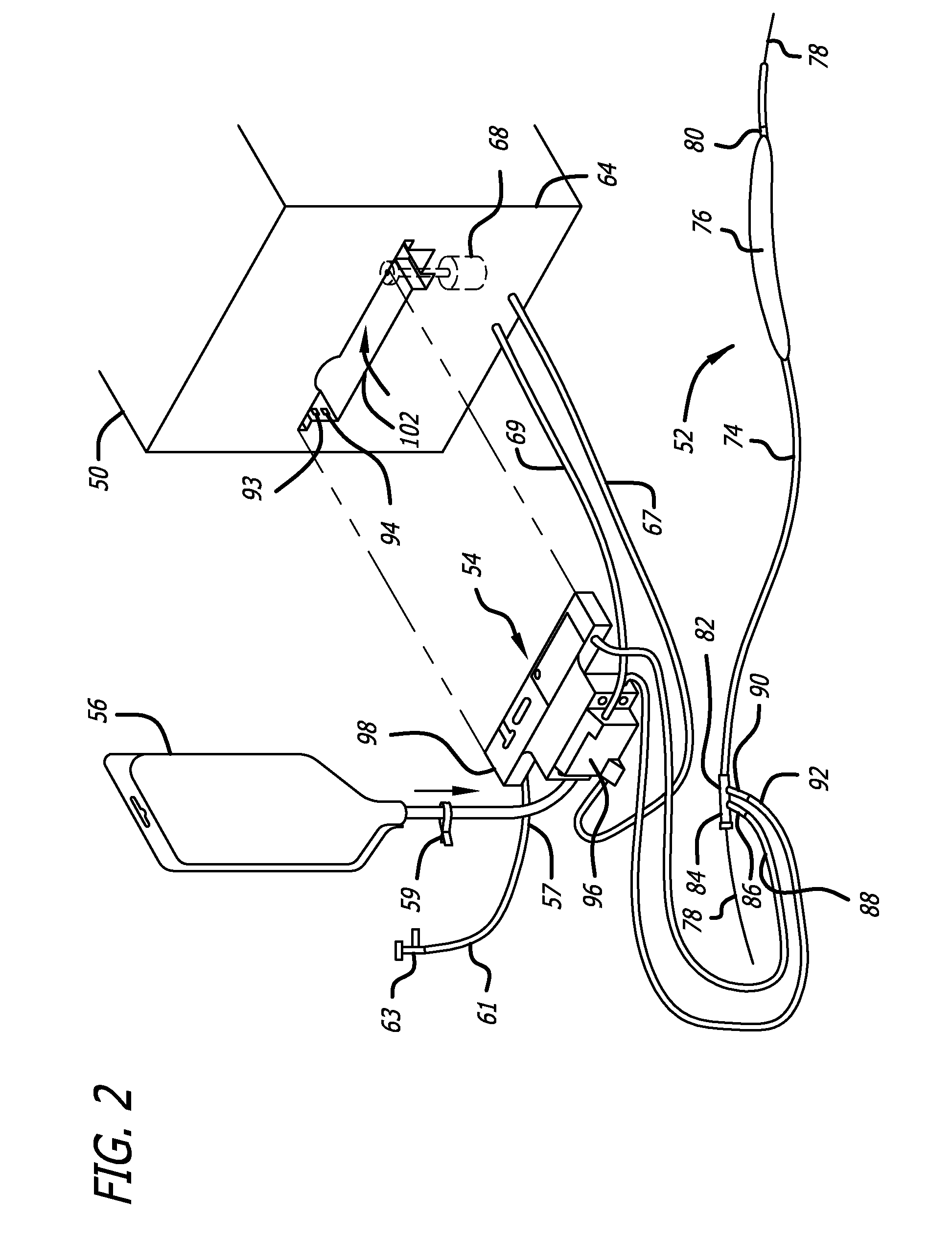 Apparatus and method for providing enhanced heat transfer from a body