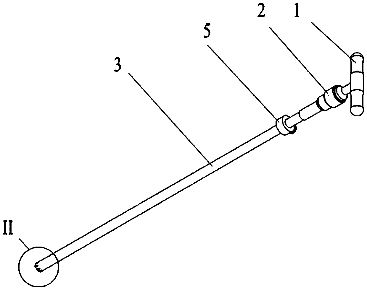 Scope interior trephine device special for spinal endoscope large channel system