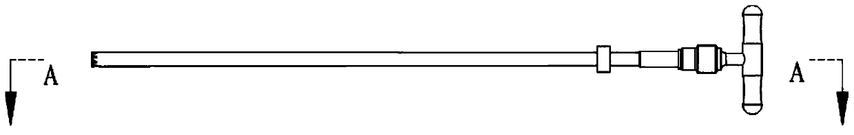 Scope interior trephine device special for spinal endoscope large channel system