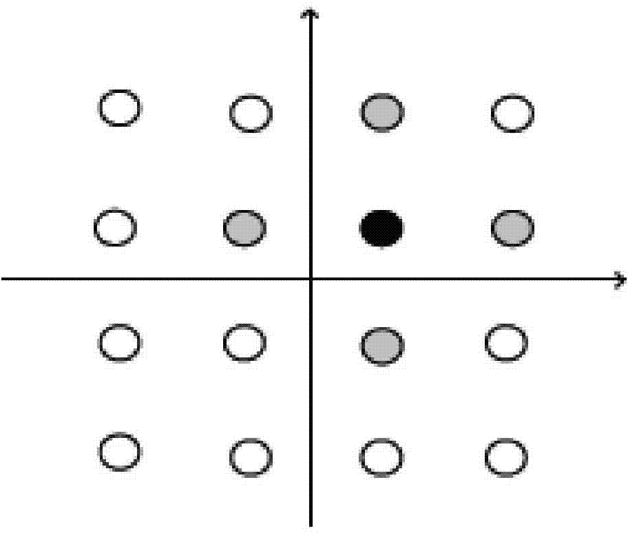 Multi-cell MIMO system uplink signal detection method based on constellation structure