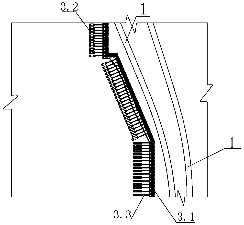 Structure system for controlling deformation of subway shield tunnels and construction method thereof