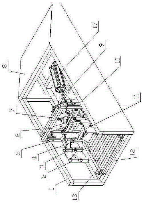 A drum turning and unloading device