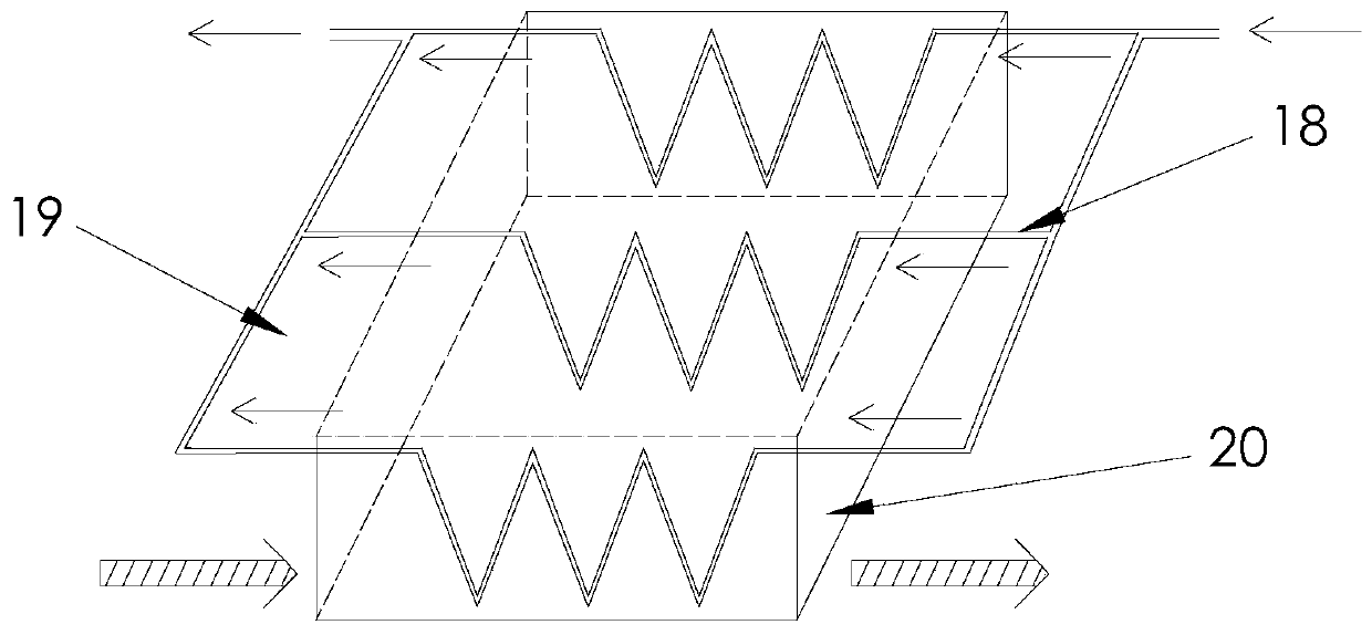 Combined type large-temperature-difference cold supply system and control method thereof